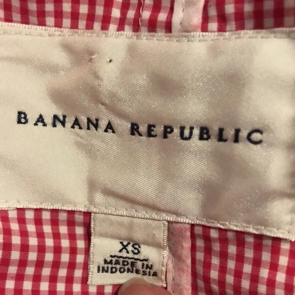 Banana Republic never worn vintage gingham blazer. - Picture 8 of 12